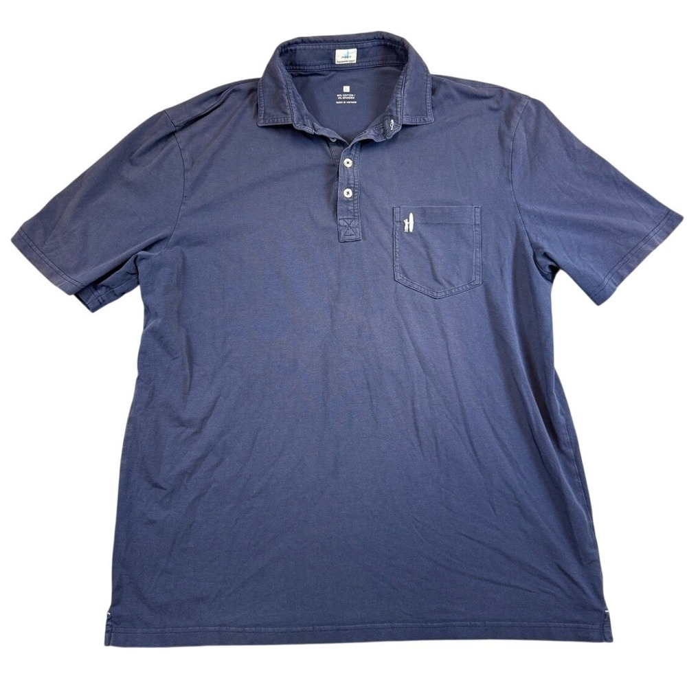 johnnie-O Navy Blue Short Sleeve Polo Shirt